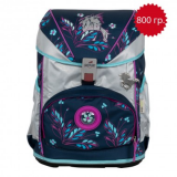 Школьный ранец 8405, расцветки Серебряный единорог,  SuperFlash  (800 гр.)