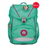 Школьный ранец 8405, расцветки Мятный пони,  ErgoFlex Buttons (800 гр.)