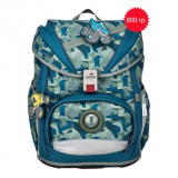 Школьный ранец 8405, расцветки Монстр Трак,  ErgoFlex Buttons (800 гр.)