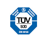 Сертификат TUV, подтверждающий применение системы менеджмента качества, отвечающей международному стандарту ISO 9001:200